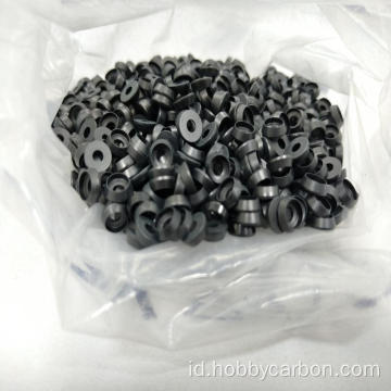 6061 aluminium countersunk washer untuk sekrup kepala tombol